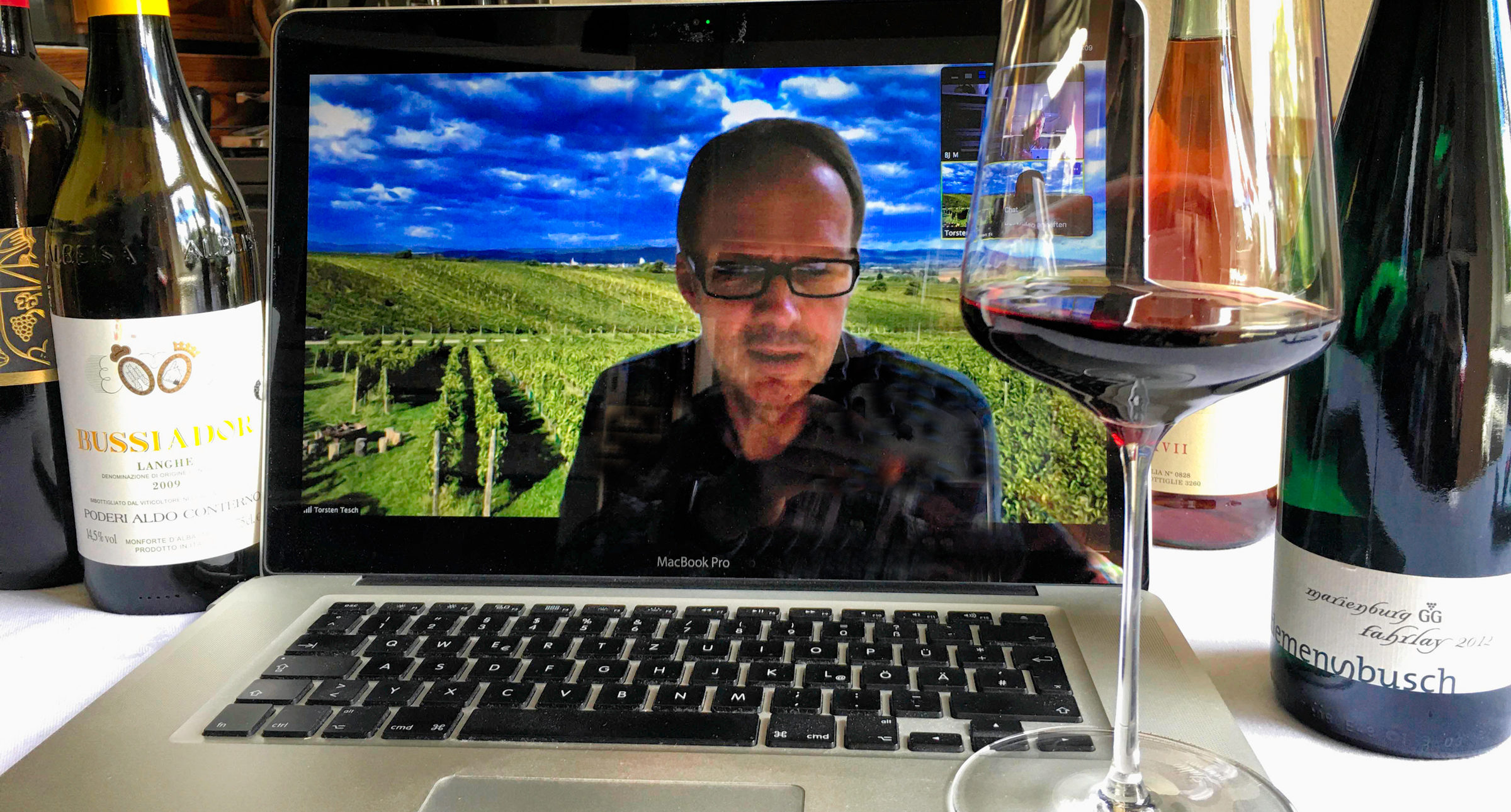 Virtuelle Weinproben