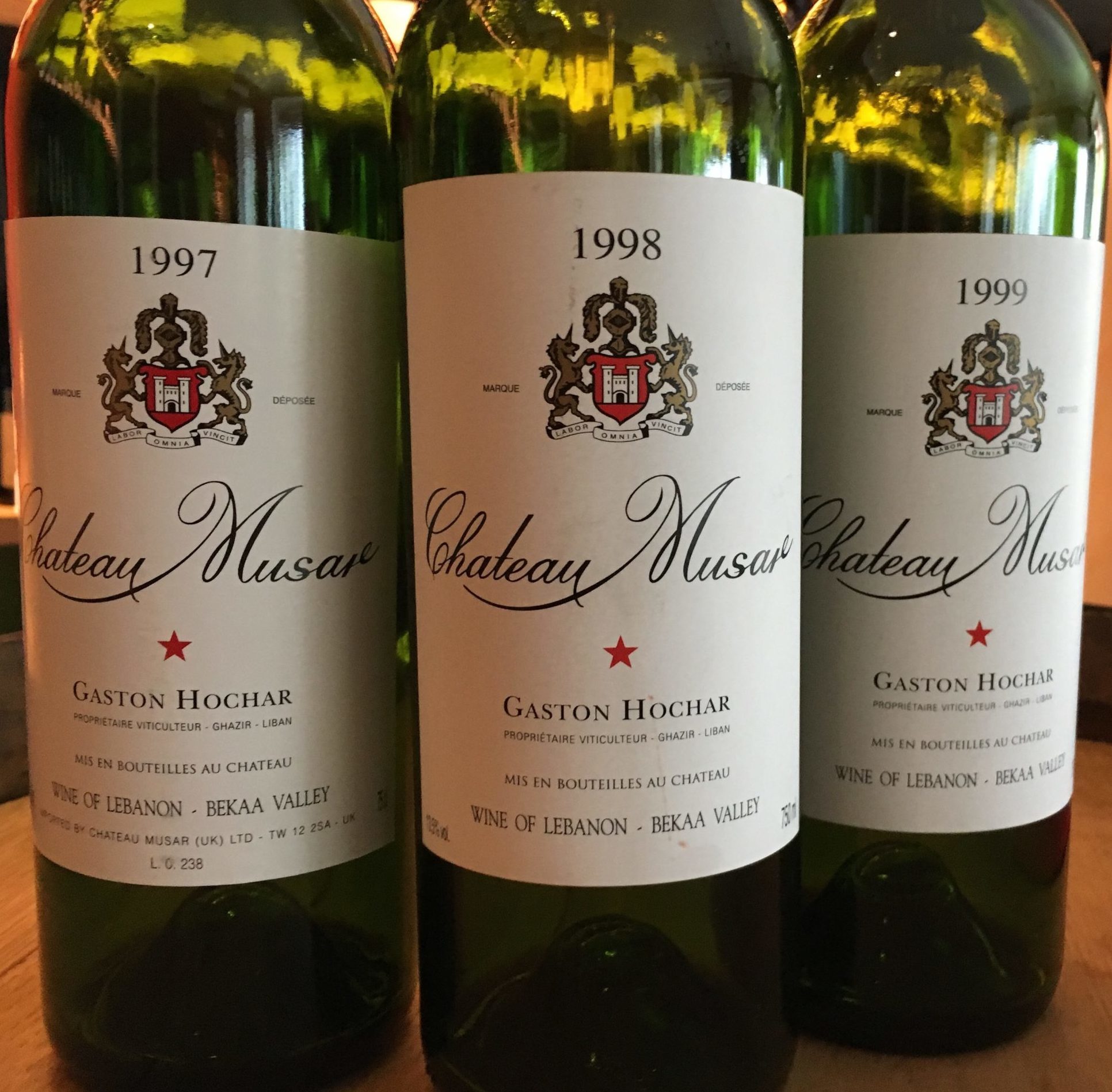 Große Chateau Musar Probe