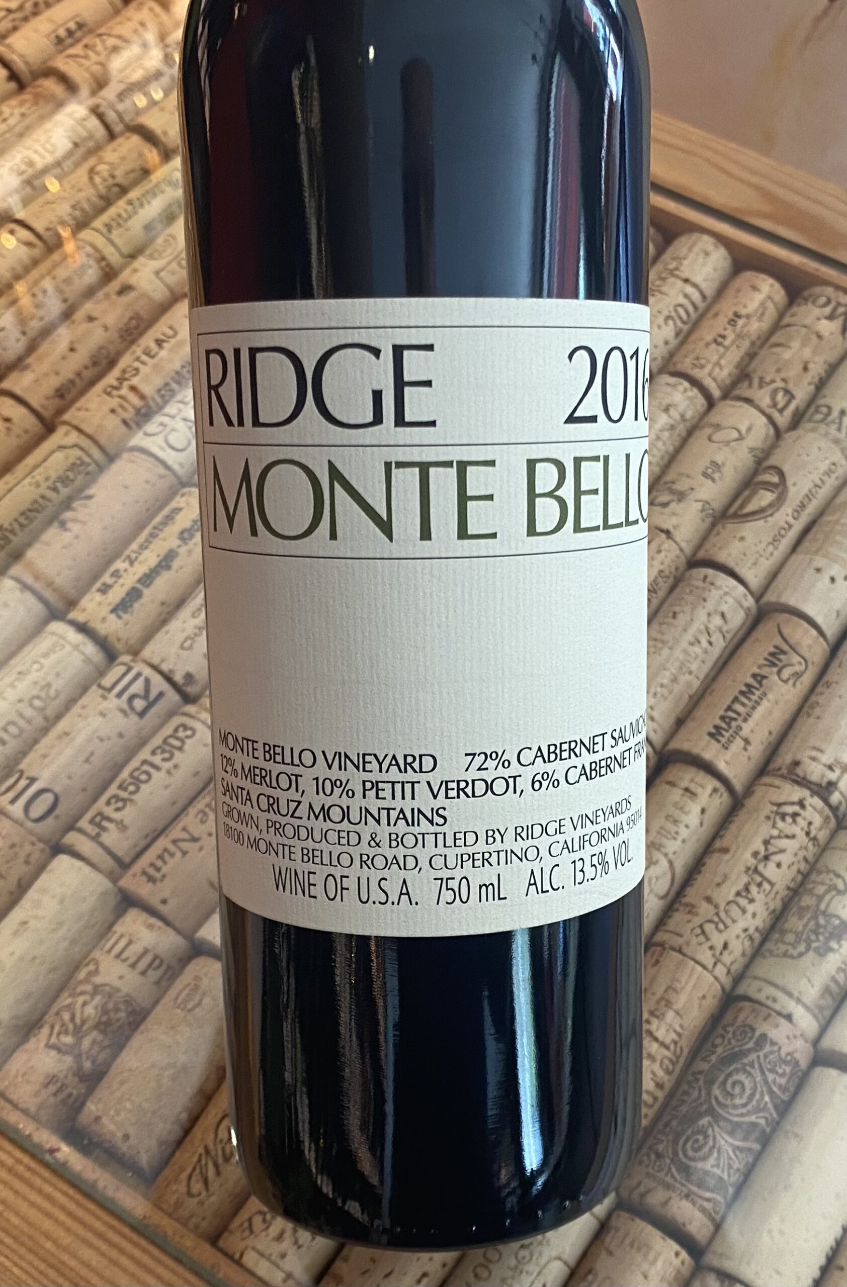 Große Kalifornien Probe: Ridge - Monte Bello Rot
